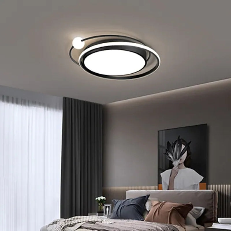 Arisha Modern Multi Orbit Flush Mount Ceiling Light - Letslighting