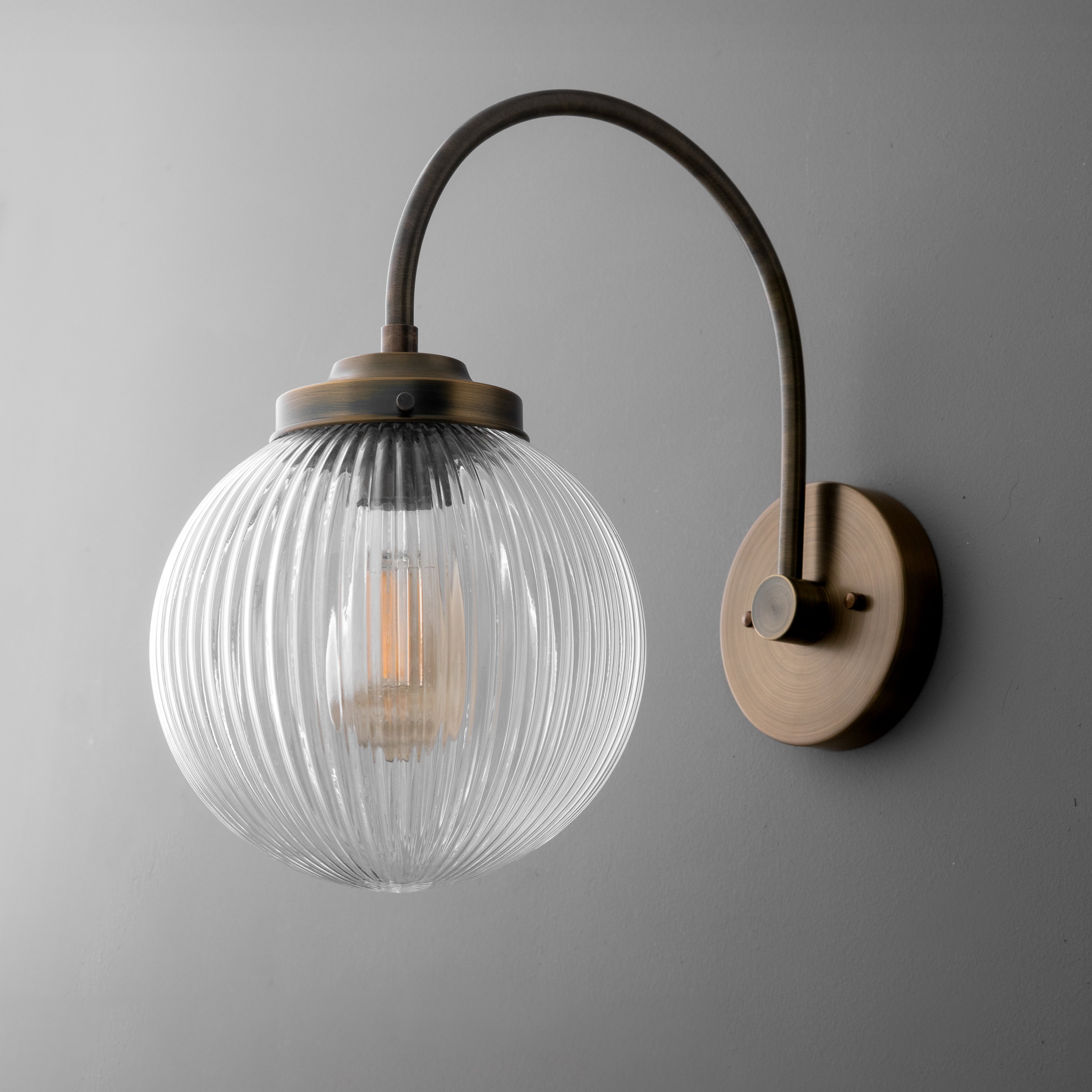 Pearl Wall Sconce Lighting Glass Industrial Living Room
