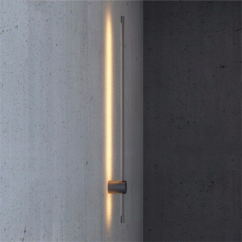 Arisha Minimalist Rotatable Linear LED Outdoor Wall Lamp Corridor Garden