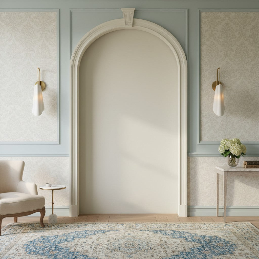 Slant Vintage Ceramic Wall Sconce Modern Brass Living Room