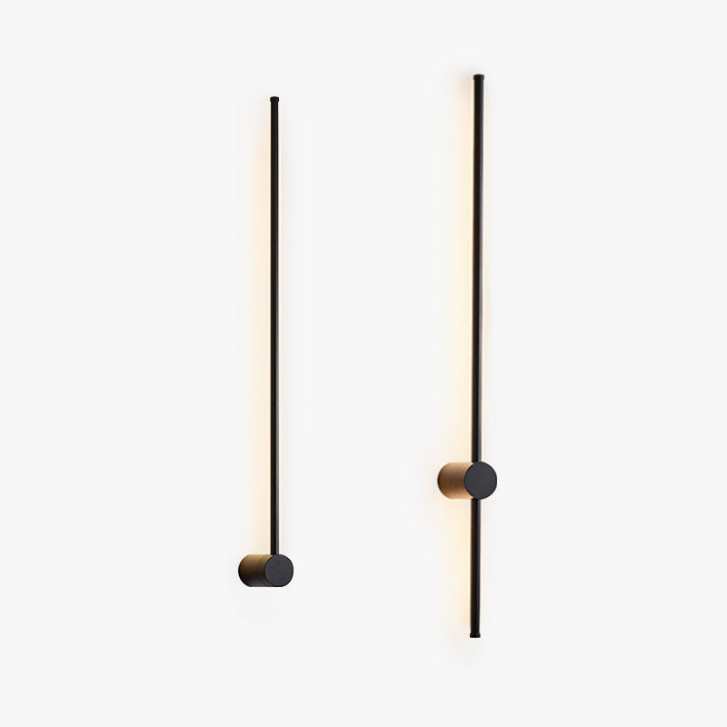 Edge Minimalist Rotatable Linear LED Outdoor Wall Lamp Metal Corridor Garden