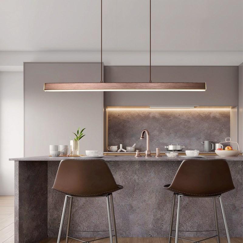 Edge Modern Linear Metal LED Pendant Light