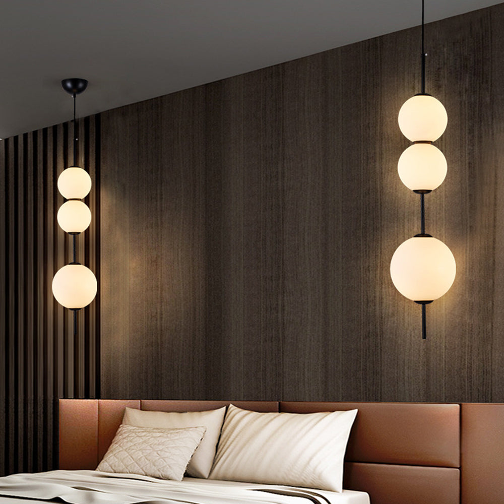 Valentina Creative Ball Pendant Light, Metal & Glass, 3 Styles