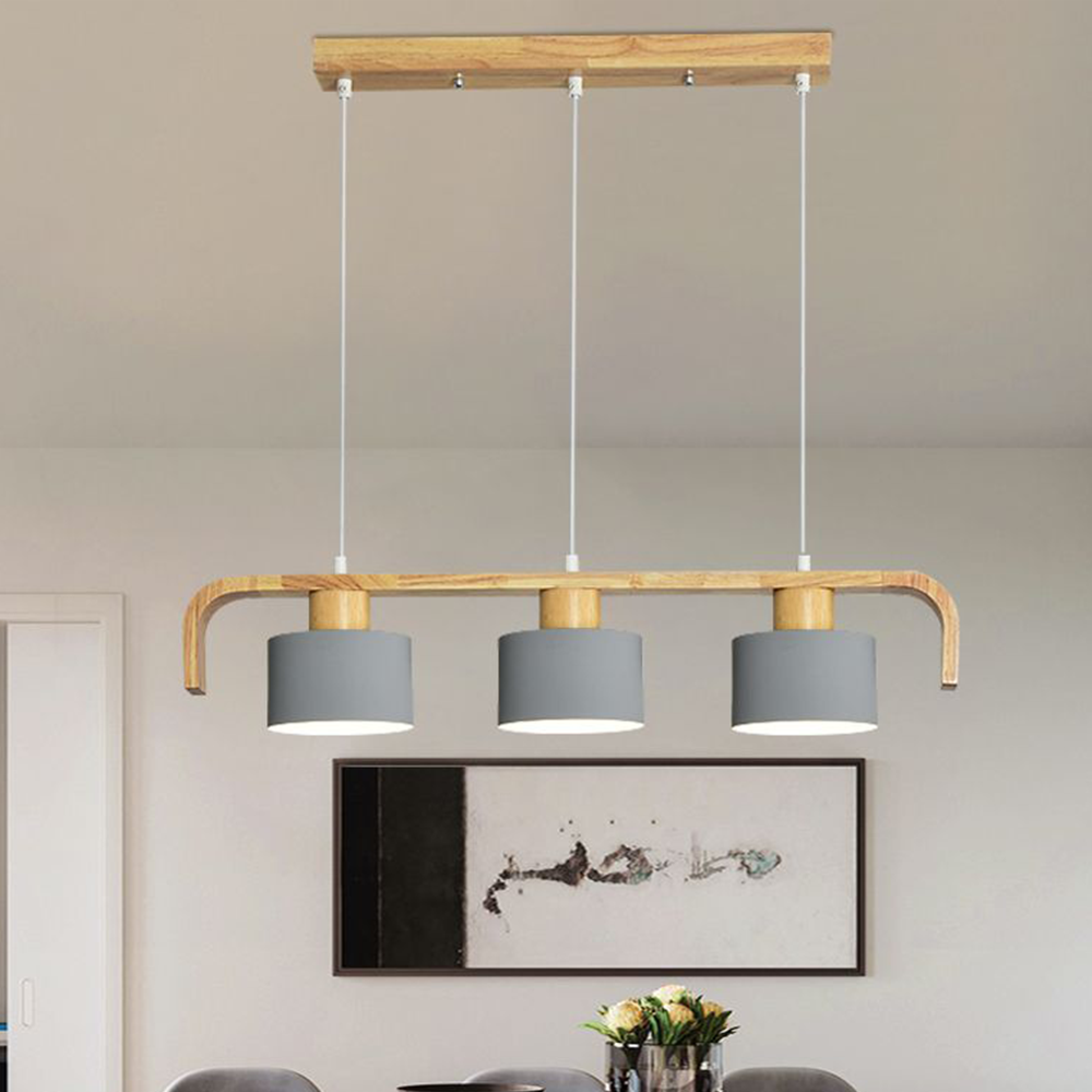 Valentina Pendant Light Cylinder Nordic Bamboo Bedroom