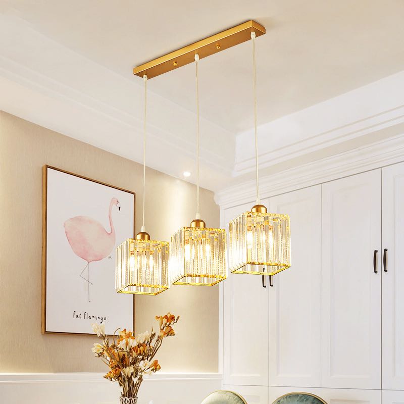 Arisha Modern Cluster Cylinder Glass Pendant Light