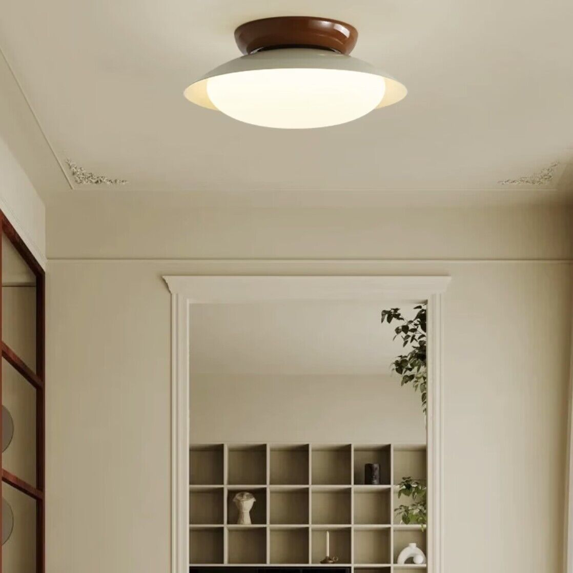 Aira Vintage Bowl-shaped LED Ceiling Light - Letslighting