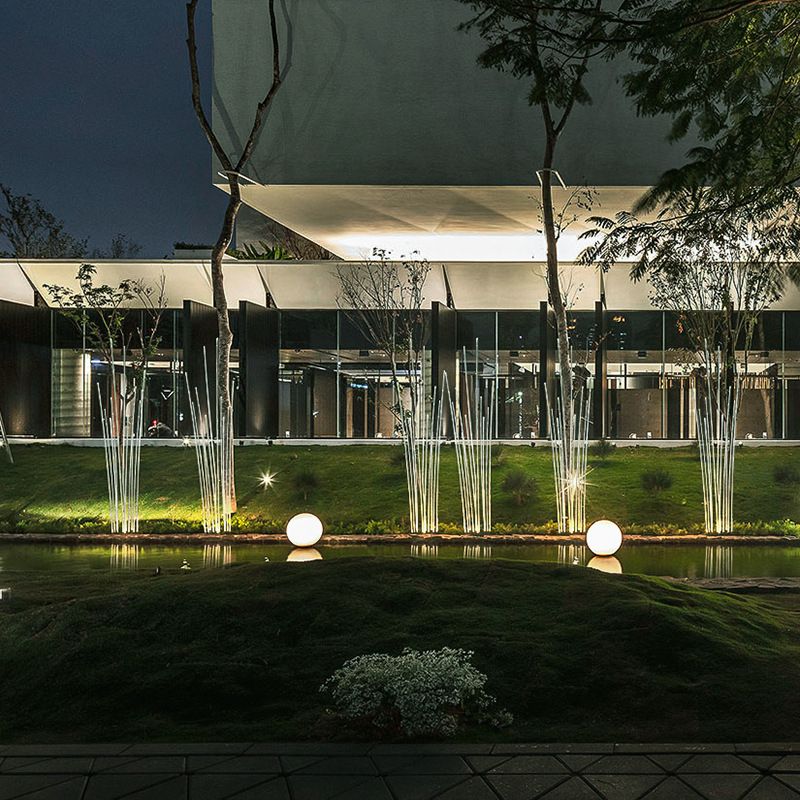 Ray Optical Fiber LED Outdoor Ground Light