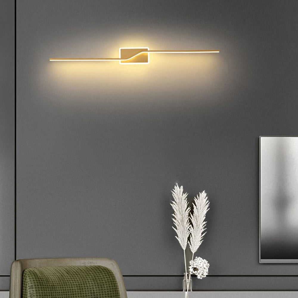Arisha Luxury Curved Linear Wall Lamp - Letslighting