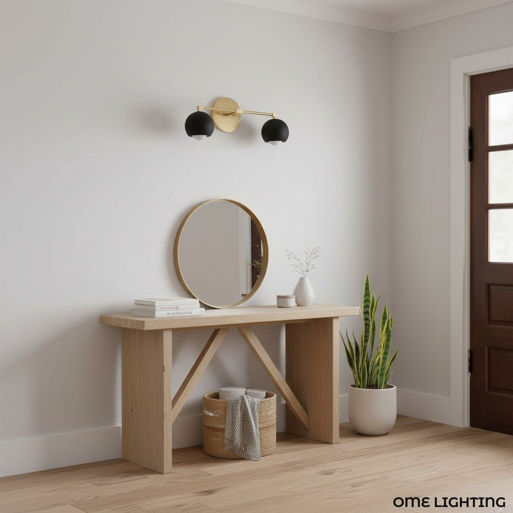 Chroma Globe Wall Sconce Bathroom Light