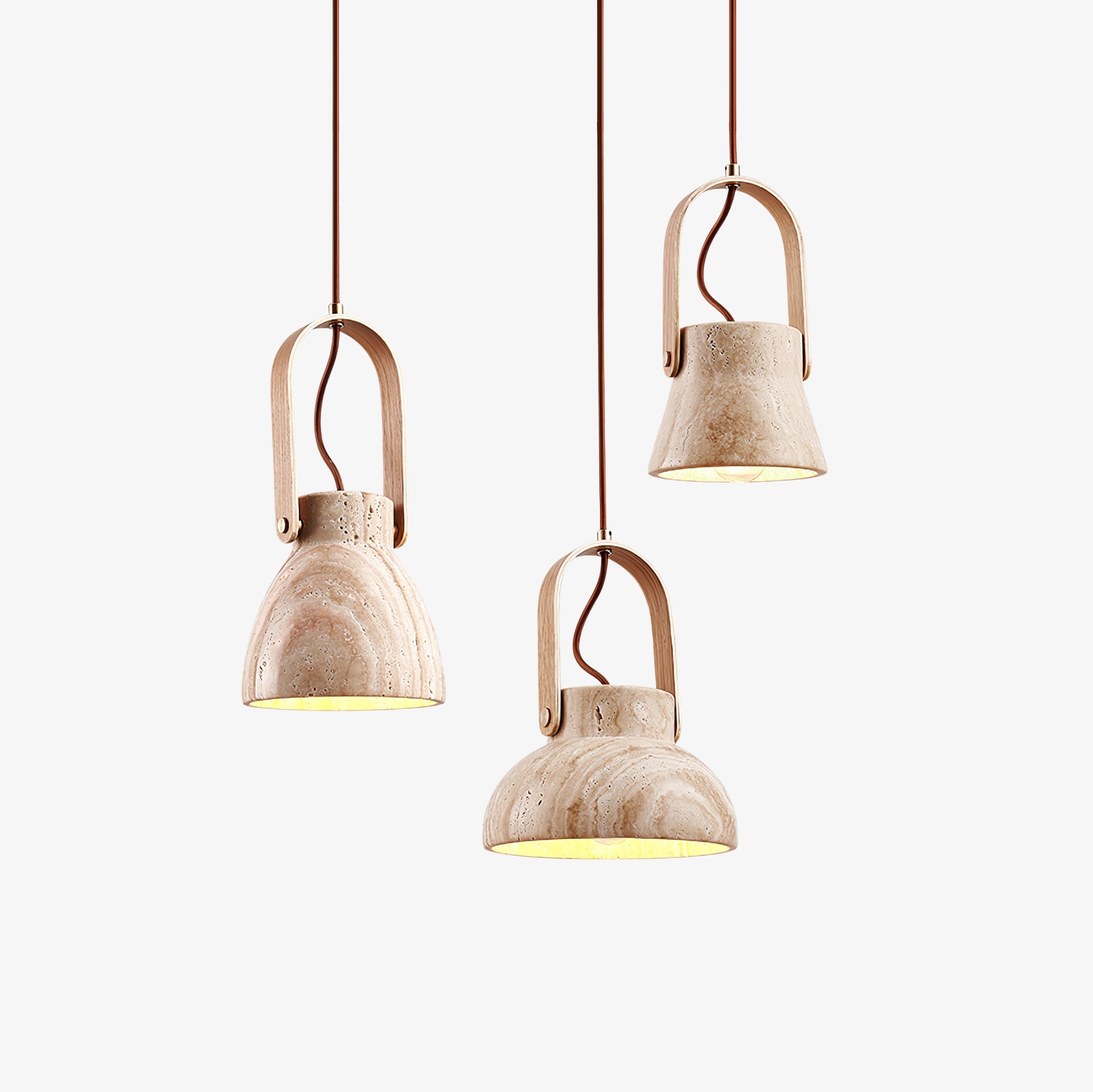 Aveline Travertine Pendant Light - Letslighting
