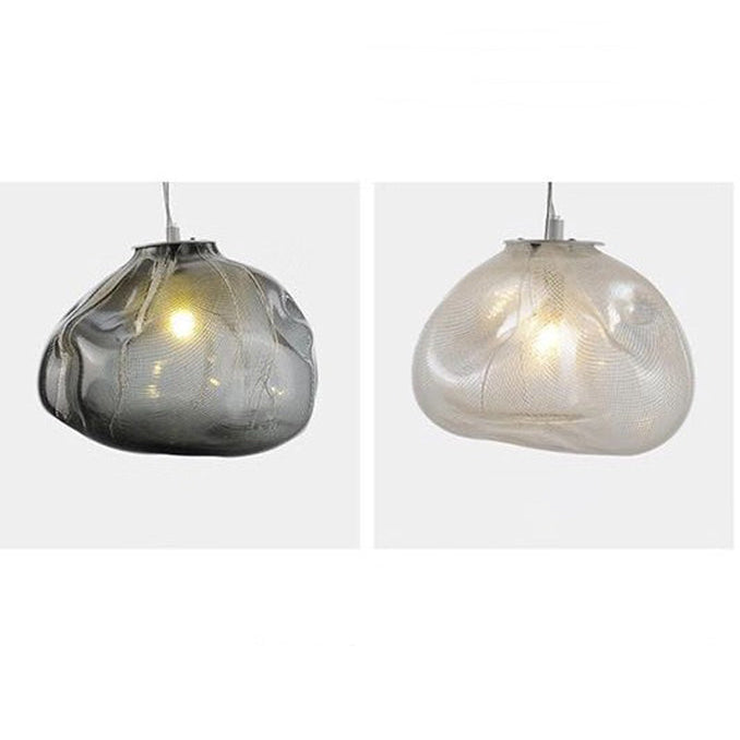 Avi Minimalist Spherical /Glass Pendant Light, 3 Color - Letslighting