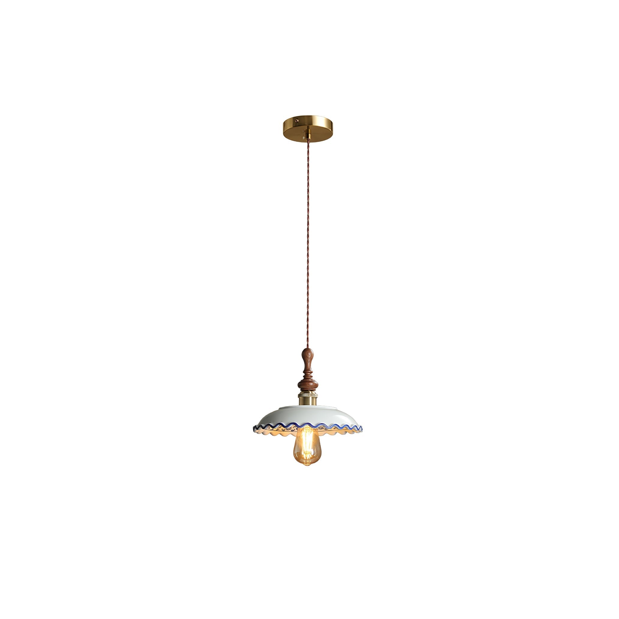 Ciraeor Delft Ceramic Pendant Light - Letslighting