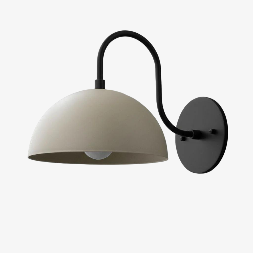Disc Wall Sconce Metal Modern Vintage Hallway