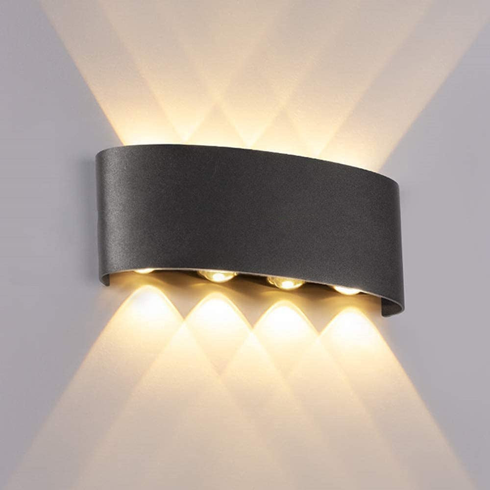 Ray Modern Simple Metal Fixtures Up And Down LED Light Wall Lamp