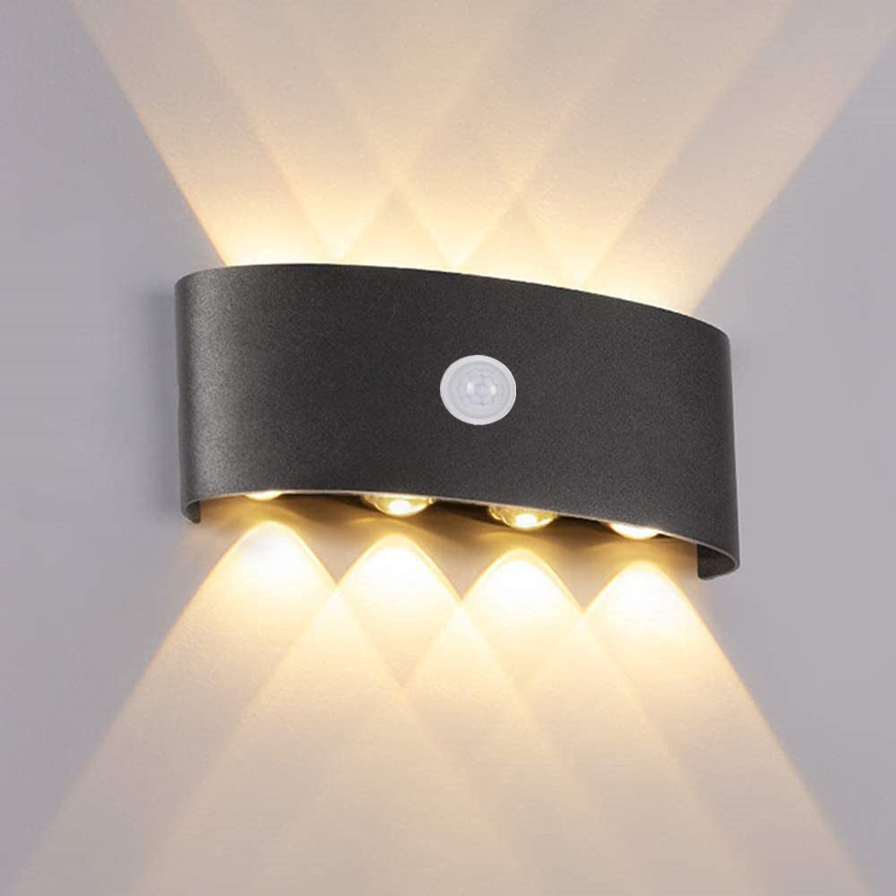 Orr Modern Simple Metal Fixtures Up And Down LED Light Wall Lamp