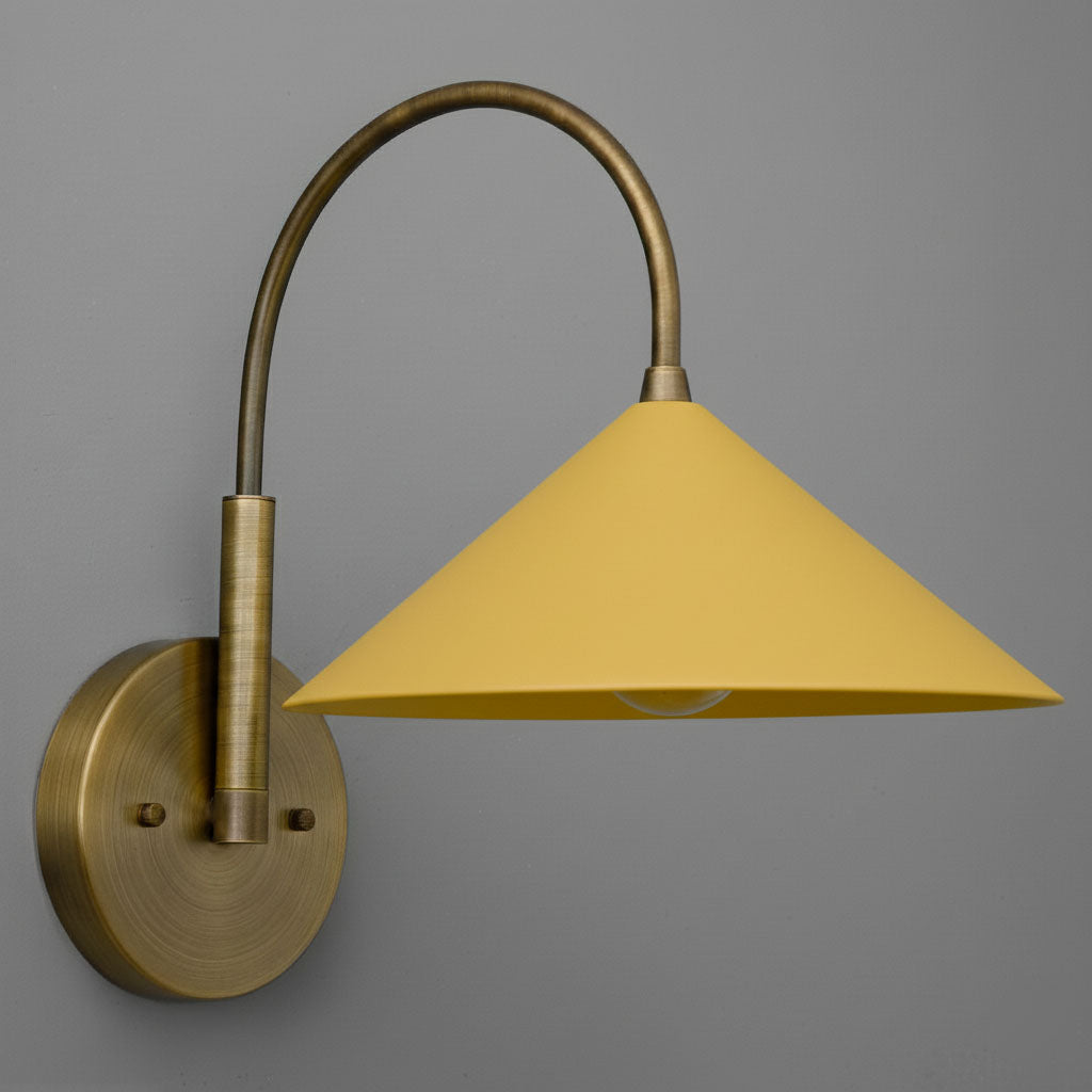 Disc Metal Vintage Wall Sconce Vintage Bedroom
