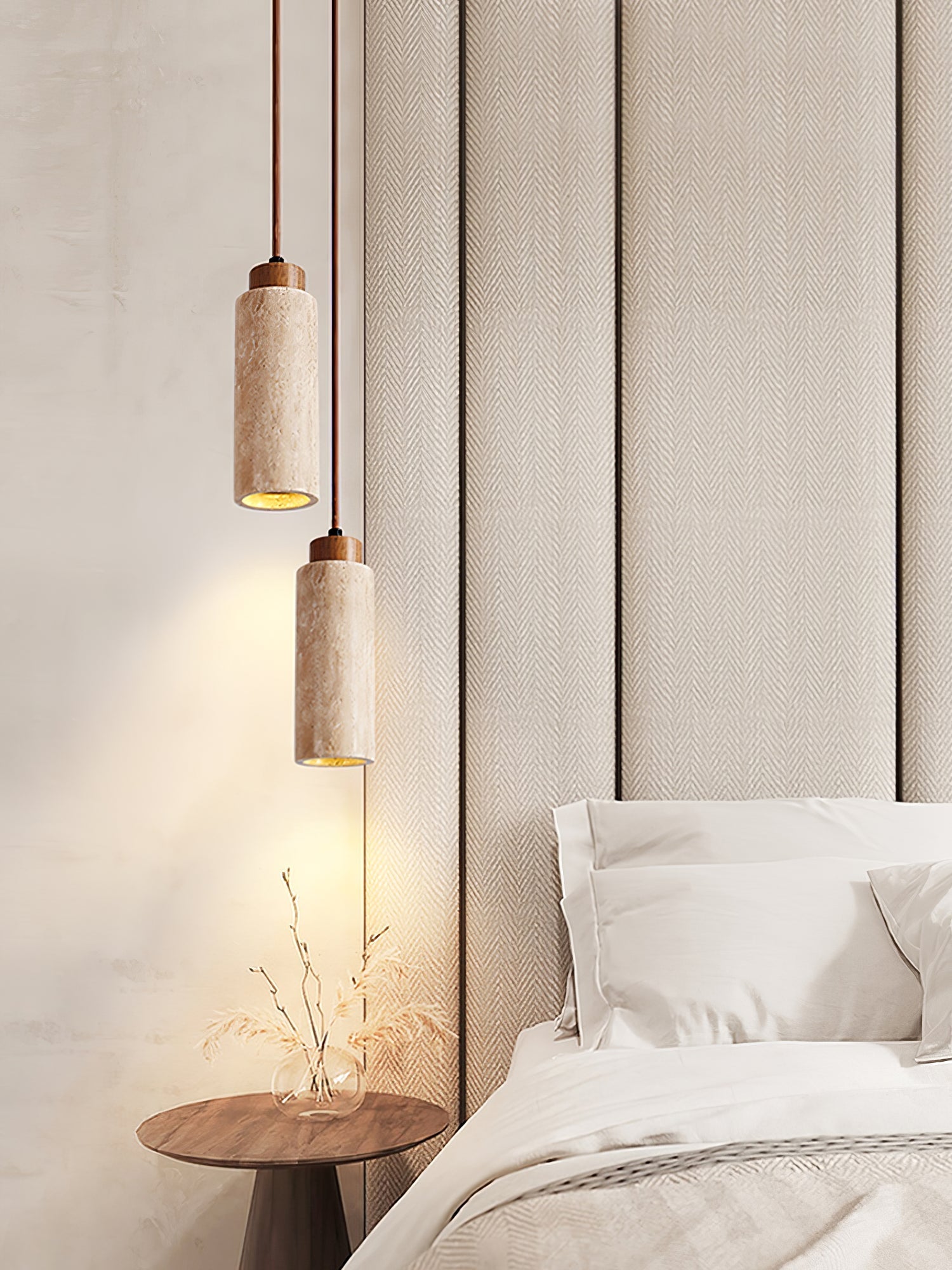 Avloris Travertine Pendant Light - Letslighting