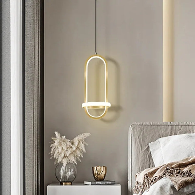 Arisha Modern Minimalist LED Ring Pendant Light - Letslighting