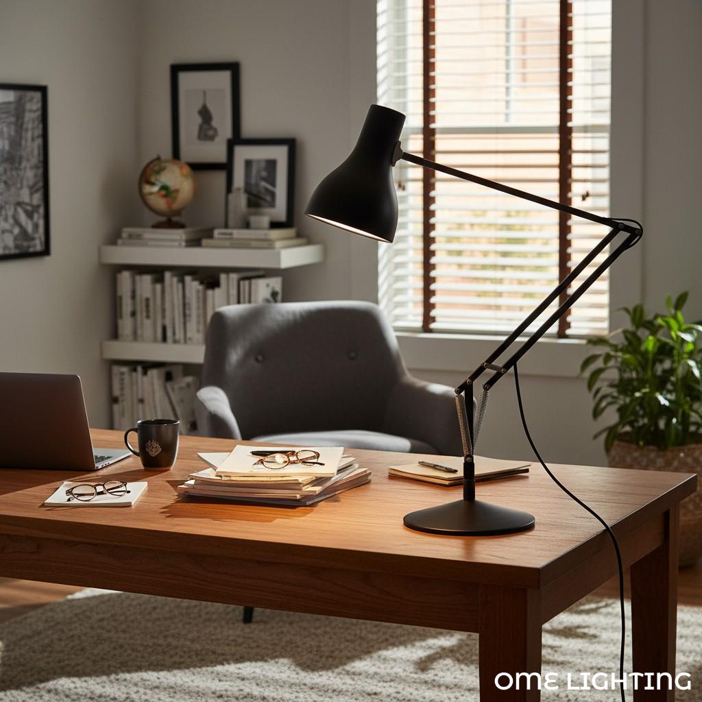 Archive Table Lamp Metal Construction Task