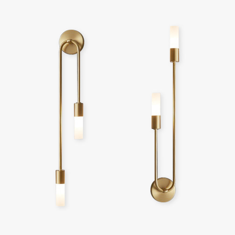 Arisha Modern Stick Wall Sconce Metal for Bedeside