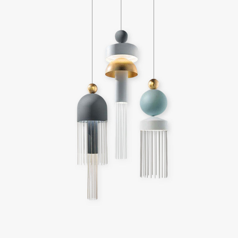 Arisha Modern Tassel Metal Pendant Light