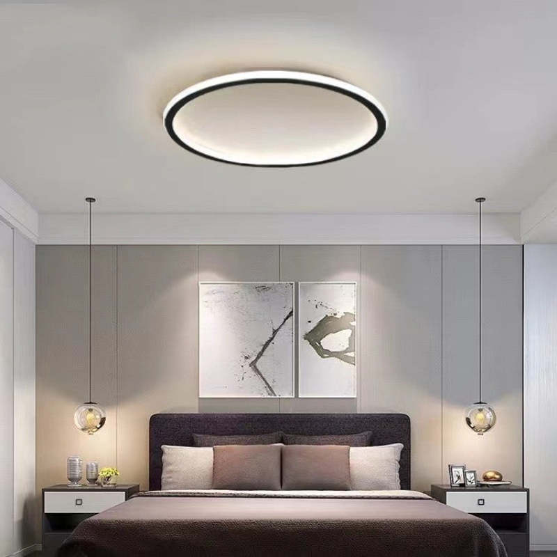 Arisha Flush Mount Ceiling Light Modern LED Round Hollow - Letslighting