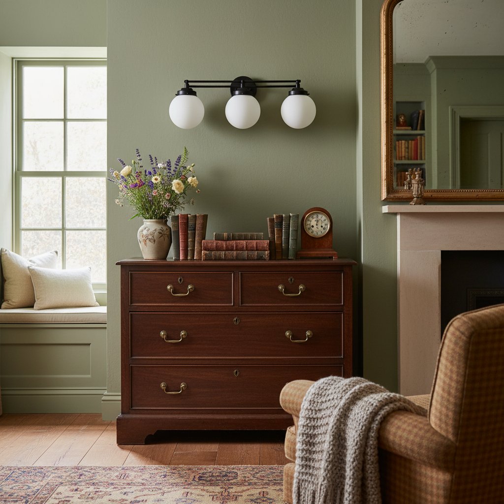 Pearl Wall Sconce Milk Glass Antique Brass for Bedroom