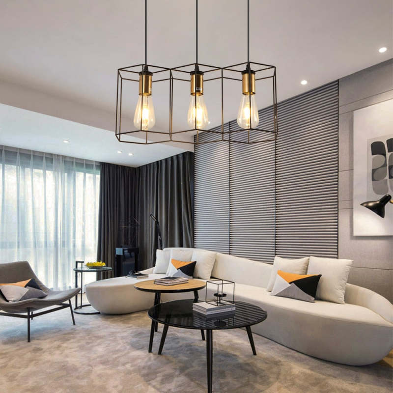 Epoch Rustic 3/5 Light Pendant - Letslighting