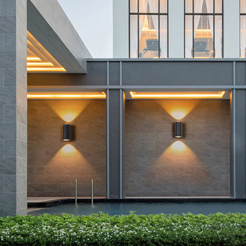 Ray Minimalist Square Outdoor Wall Lamp - Letslighting