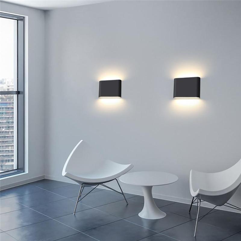 Ray Modern Rectagulart Metal Outdoor Wall Lamp