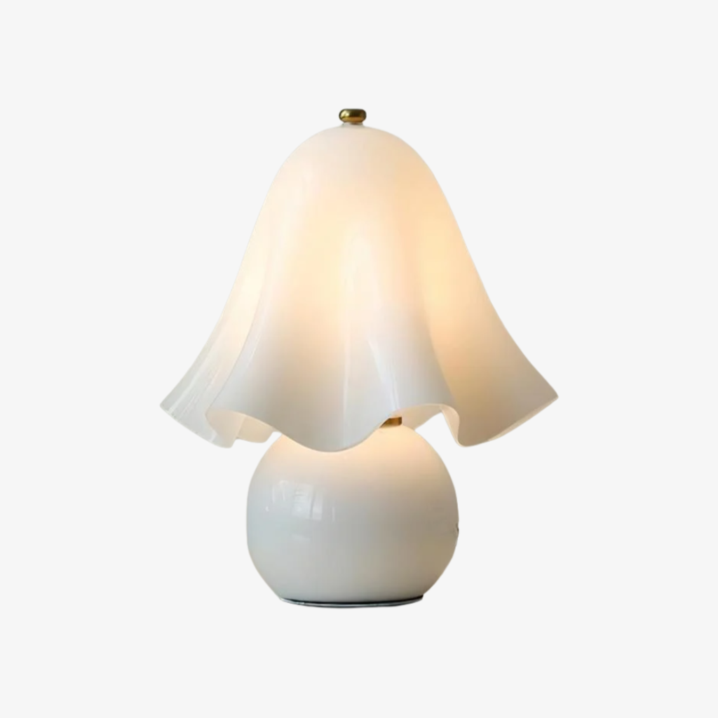 Musa Table Lamp Sculptural Bell Flower Bedroom