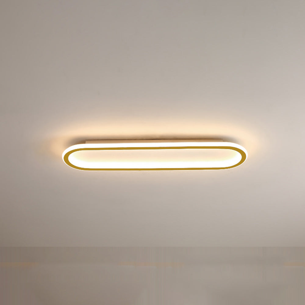 Arisha Minimalist Rectangular Flush Mount Ceiling Light - Letslighting
