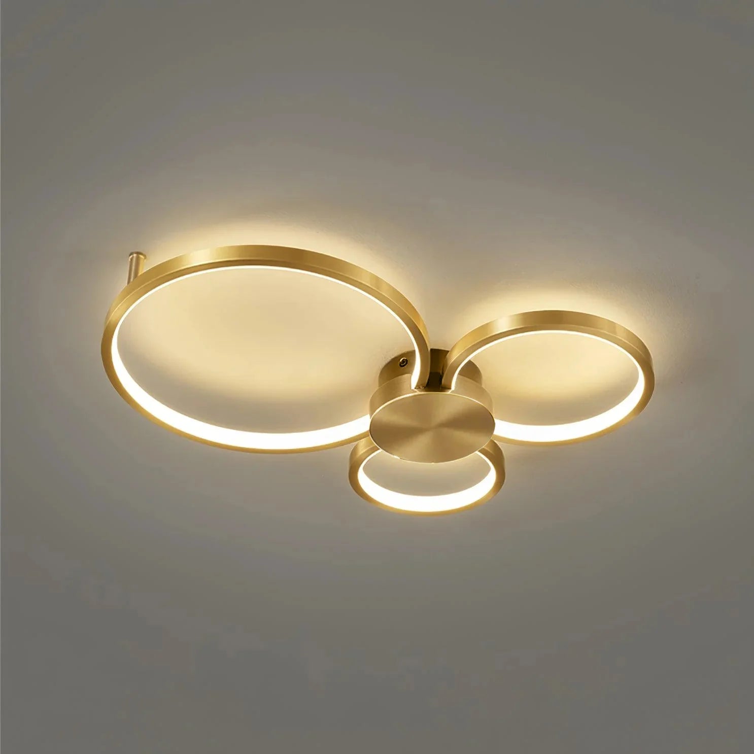 Rick Modern LED Loop Metal Ceiling Light Living Room Bedroom - Letslighting