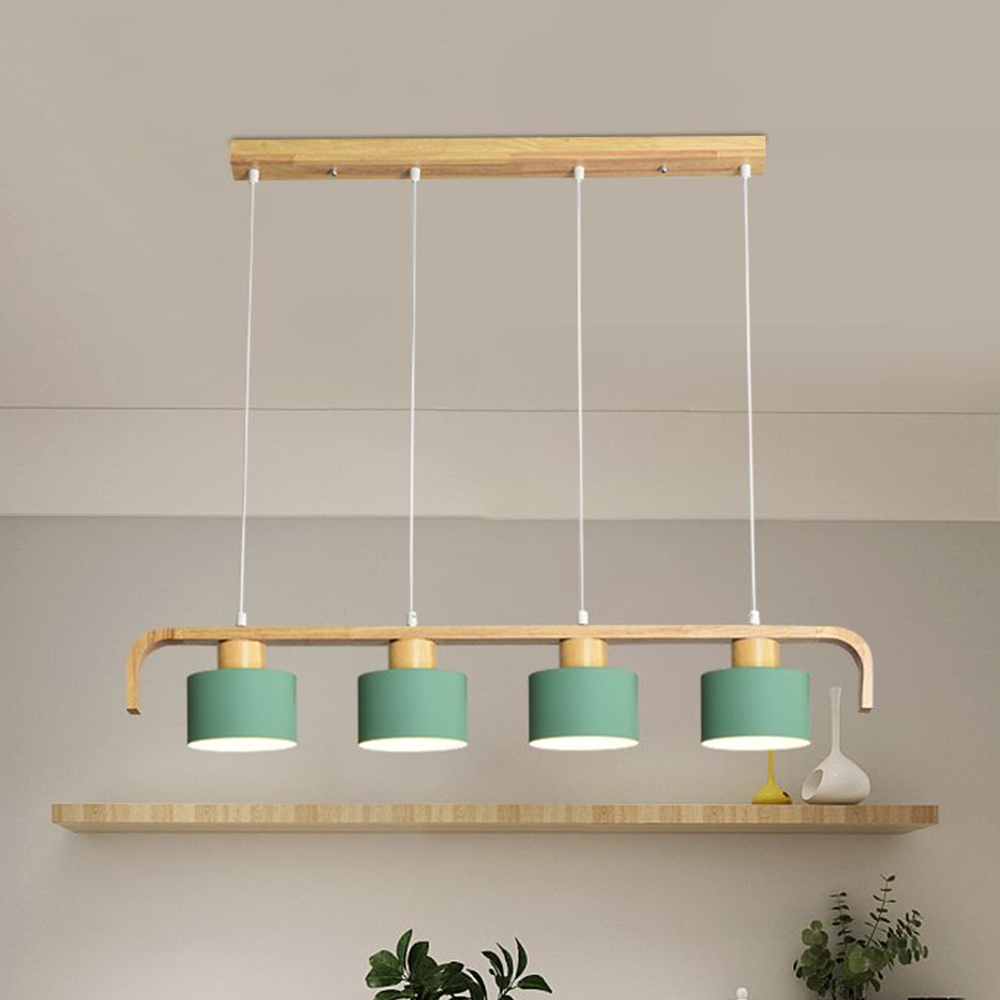 Valentina Pendant Light Cylinder Nordic Bamboo Bedroom