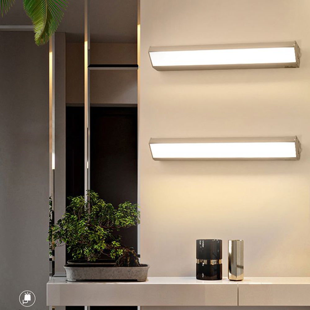 Ray Minimalist Metal Linear Trigonal Columnar Sconce Wall Lamp