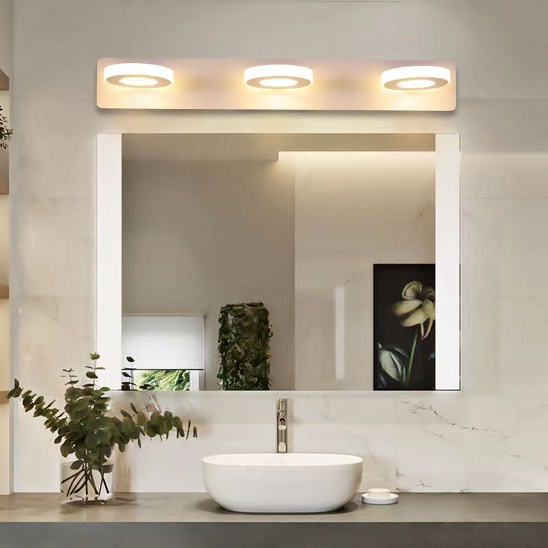 Arisha Minimalist Round Wall Lamp Bathroom - Letslighting