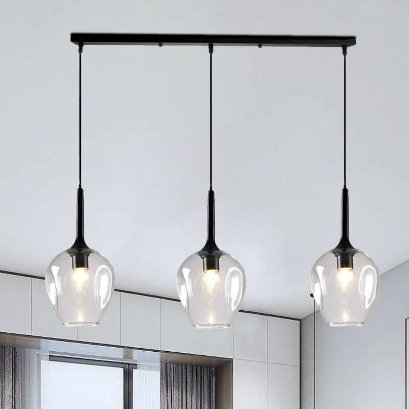 Valentina Modern Globe Glass Pendant Light