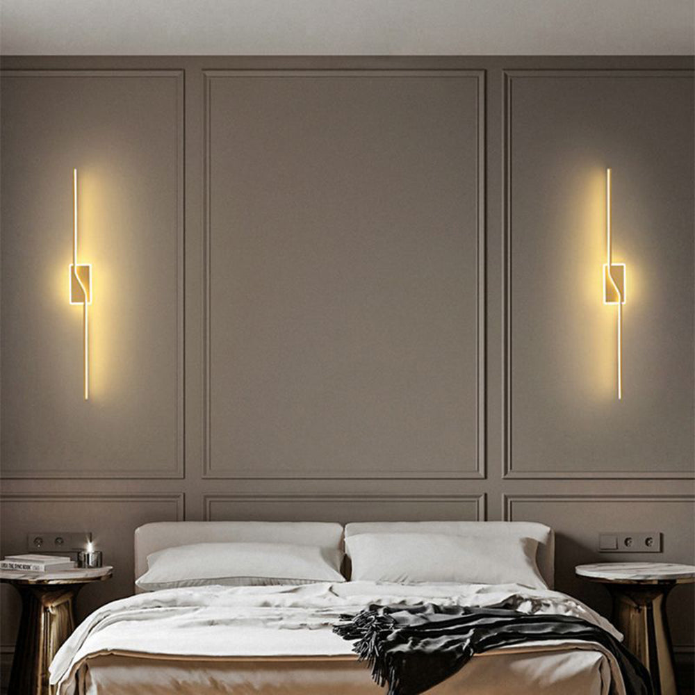 Arisha Luxury Curved Linear Wall Lamp - Letslighting