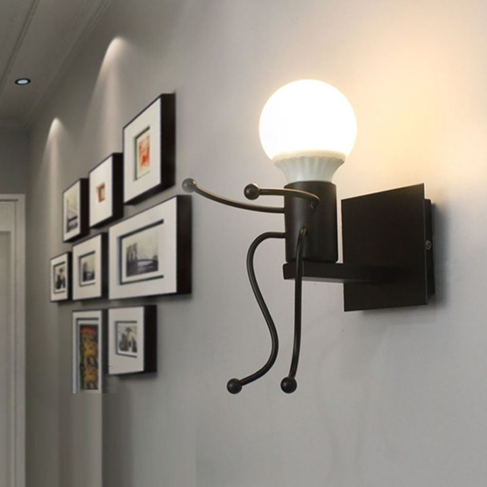 Arisha Modern Decorative Man Wall Lamp - Letslighting