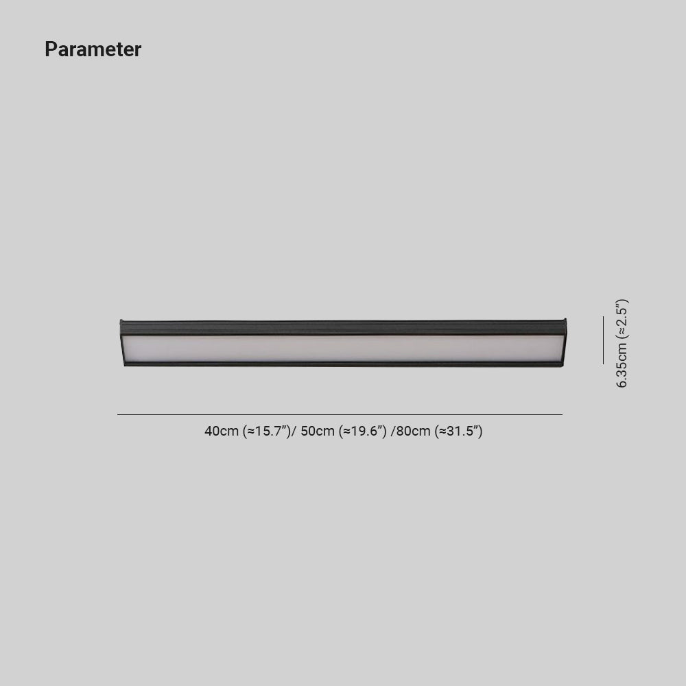 Ray Minimalist Metal Linear Trigonal Columnar Sconce Wall Lamp