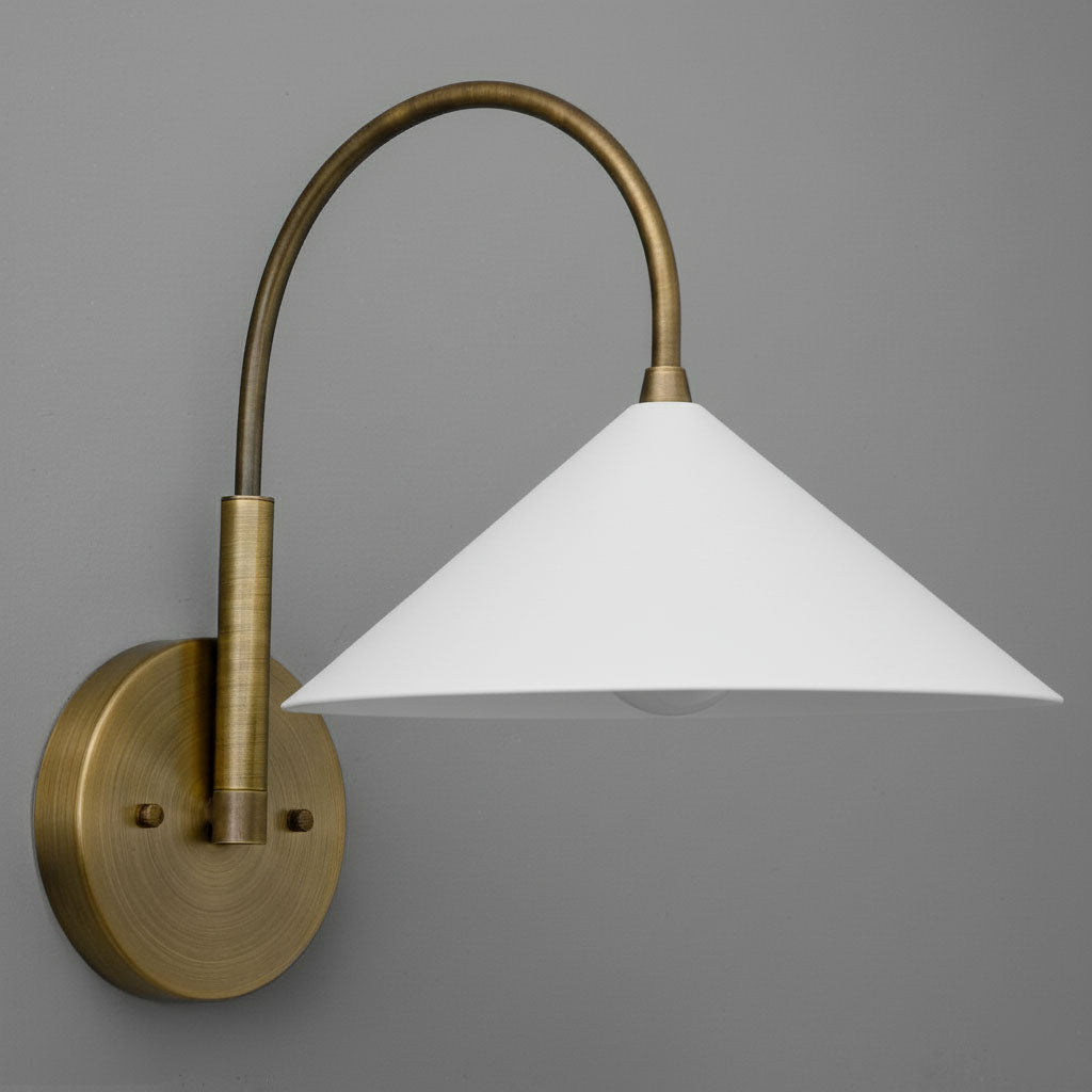 Disc Metal Vintage Wall Sconce Vintage Bedroom