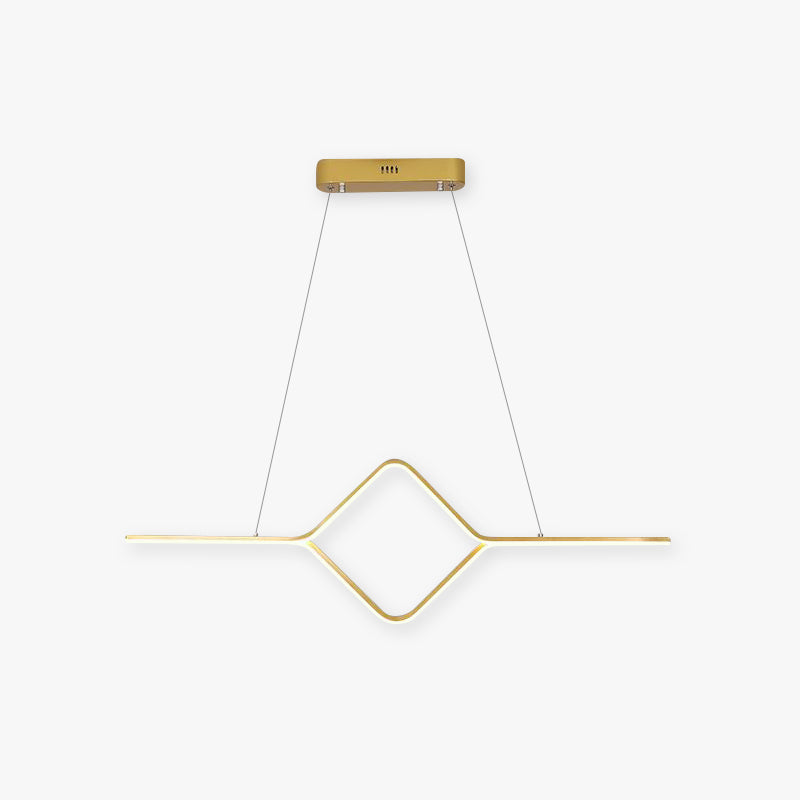 Arisha Modern Linear Square Pendant Light - Letslighting