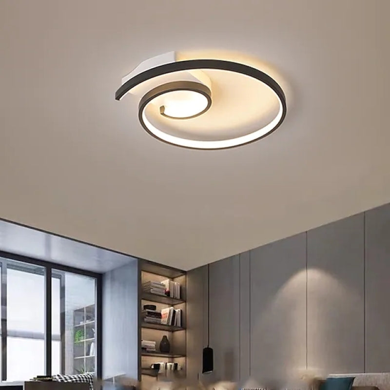 Arisha Modern Spiral Shaped Ceiling Light - Letslighting