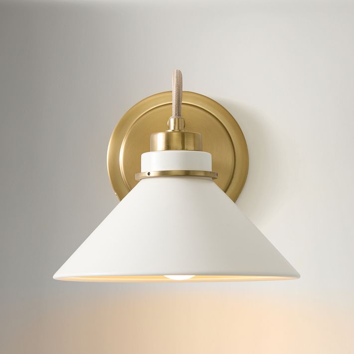 Grange Wall Lamp Metal&Glass