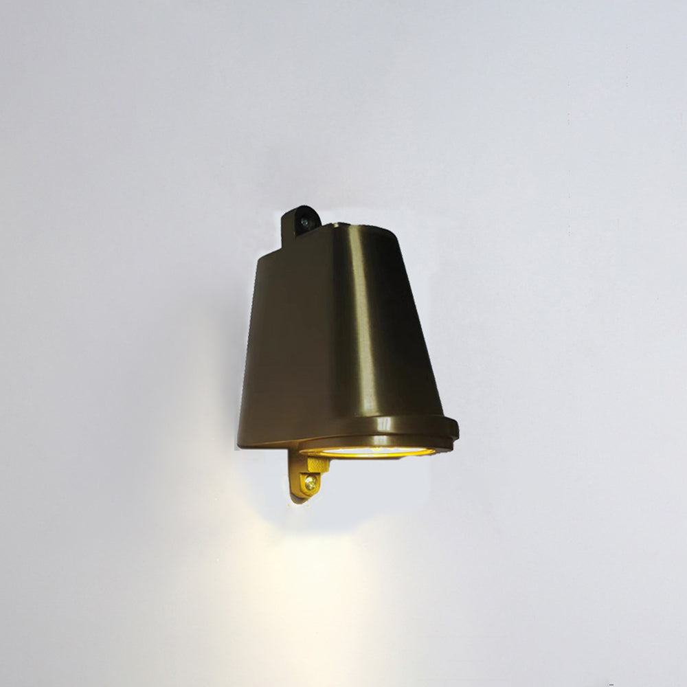 Ray Industrial Metal Bell Shaped Indoor Wall Lamp