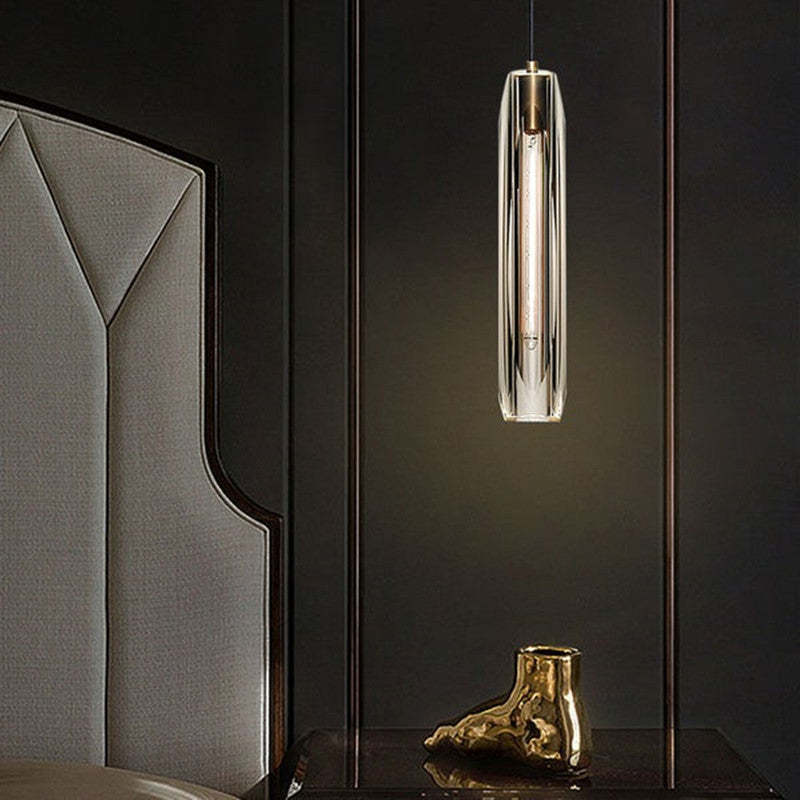 Arisha Brass Designer LED Glass Pendant Lamp - Letslighting