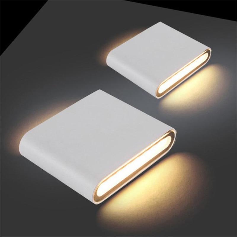 Ray Modern Rectagulart Metal Outdoor Wall Lamp