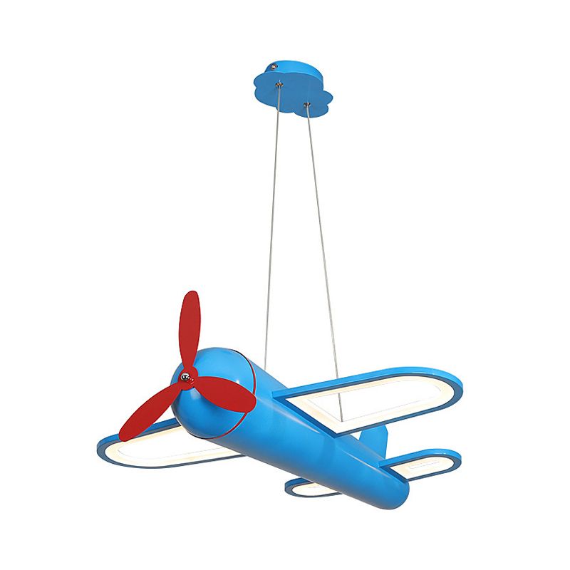 Arisha Decorative Airplane Metal Pendant Light Children's Room