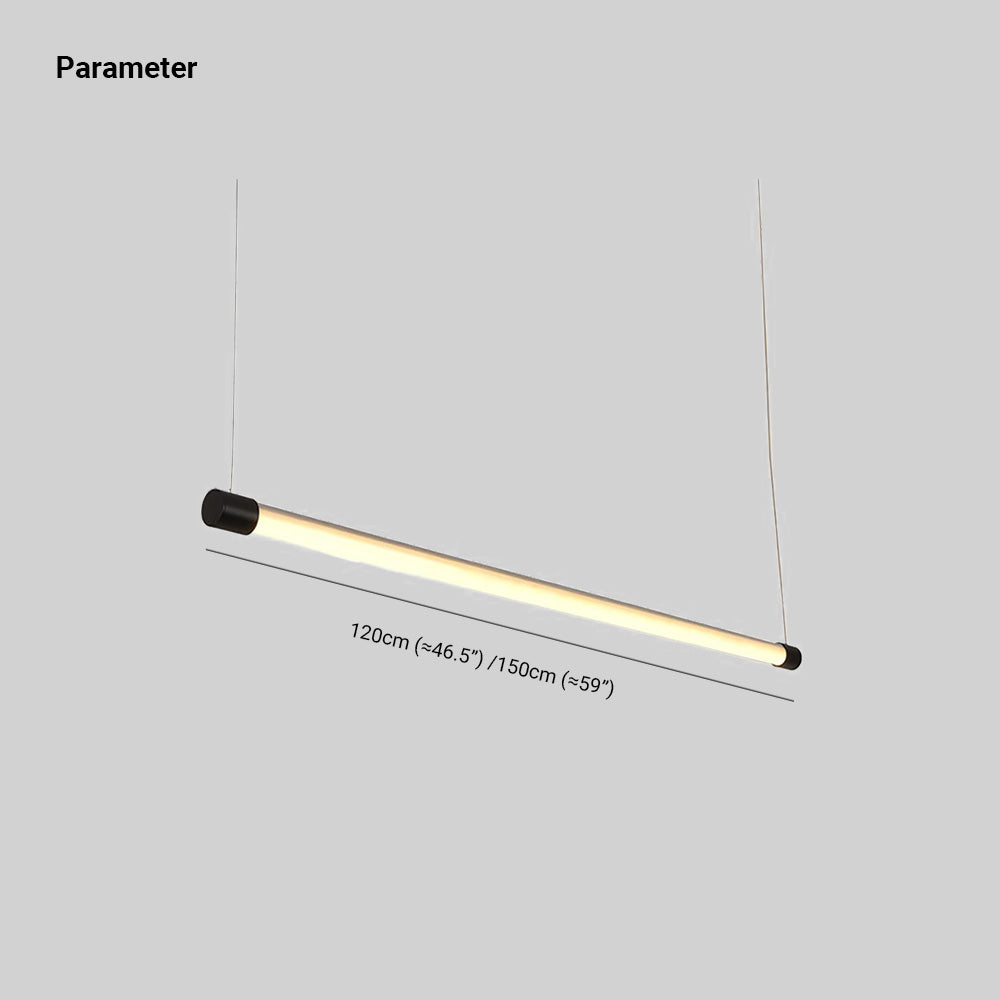 Arisha Minimalist Linear Office Pendant Light