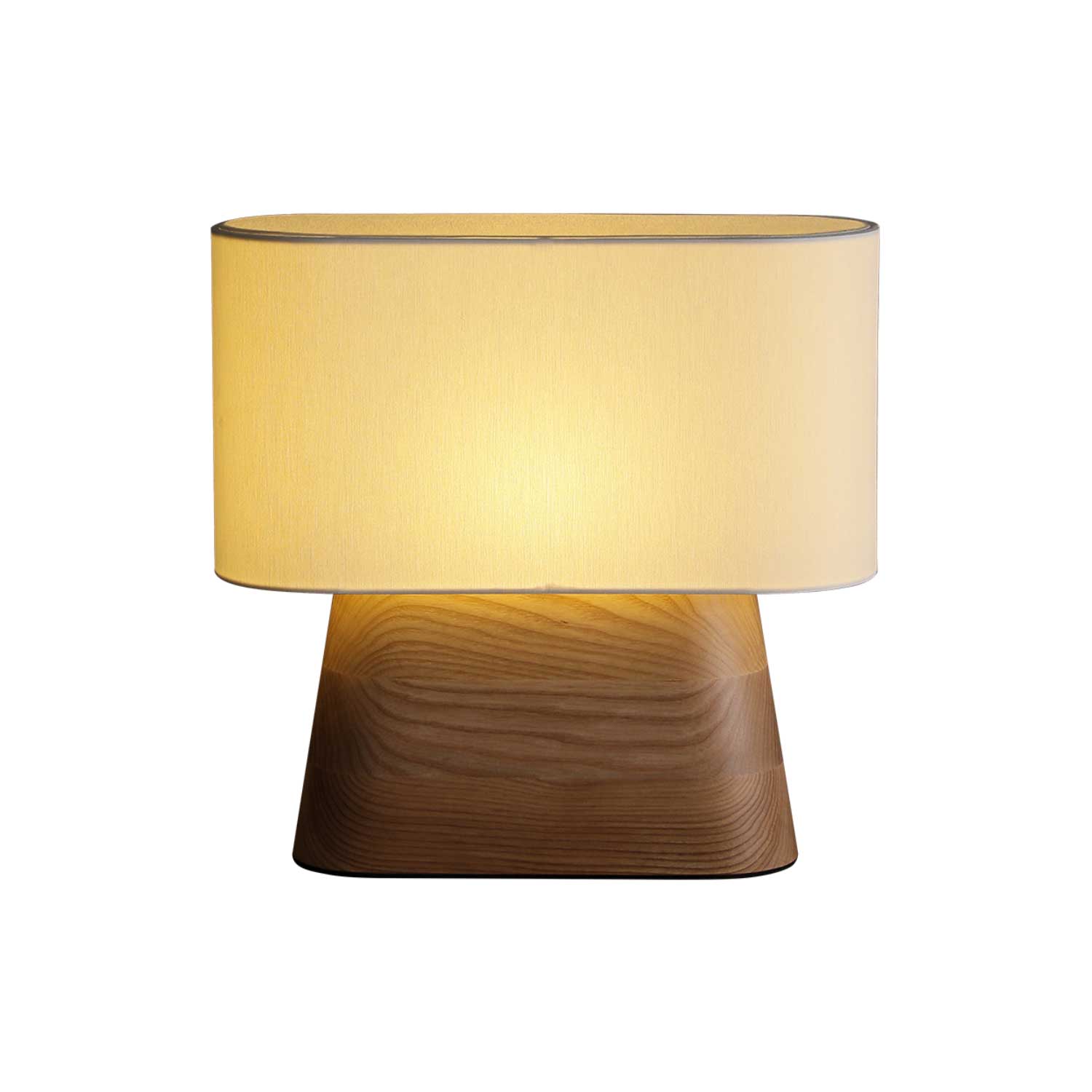 Sylva Wood & Fabric Table Lamp - Letslighting